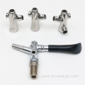 mirror polished stainless steel faucet with cnc machining